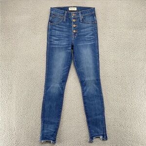 Madewell High Rise Skinny Jeans